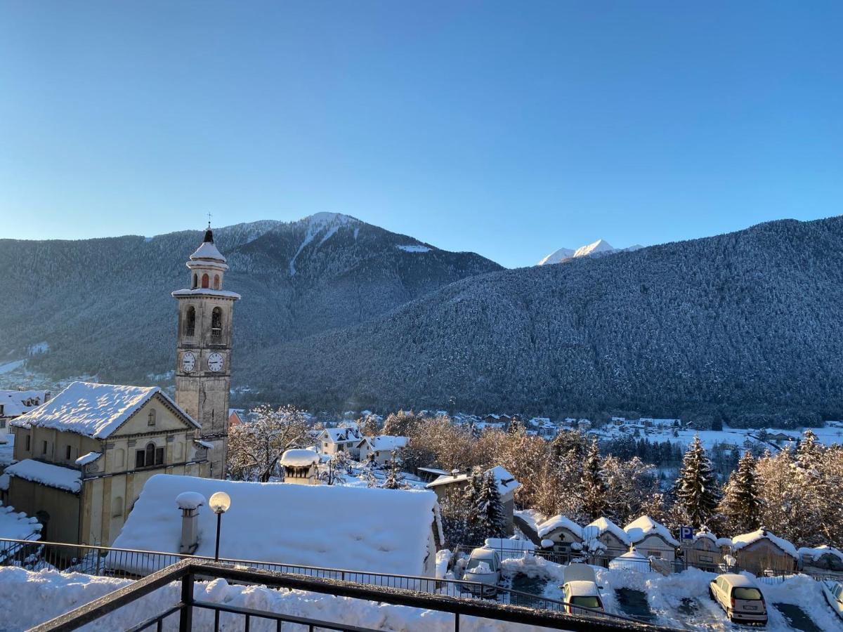 Albergo La Perla Craveggia Bagian luar foto