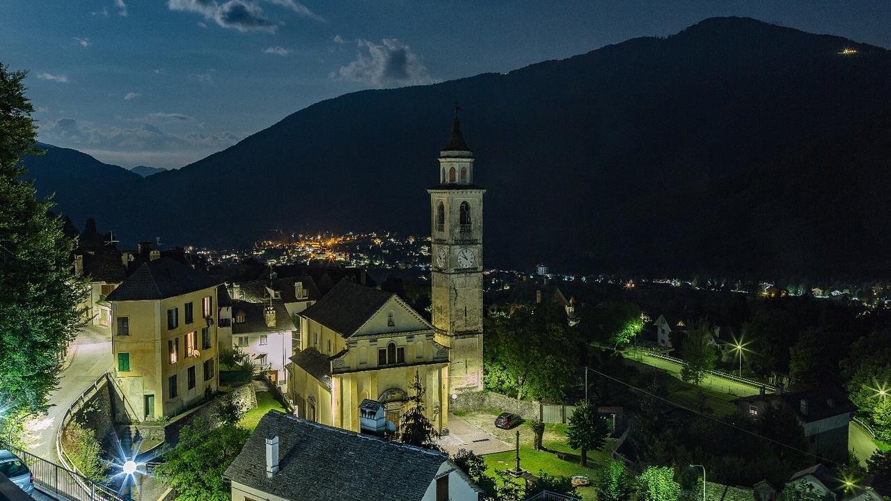 Albergo La Perla Craveggia Bagian luar foto