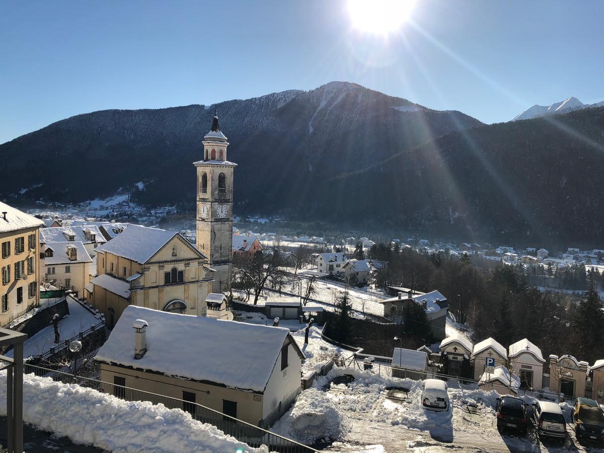 Albergo La Perla Craveggia Bagian luar foto